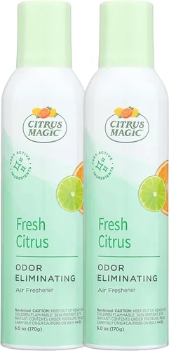 Vista 14 de Citrus Magic Spray ambientador que elimina olores, bosque lluvioso de bambú, 3 onzas, paquete de 3