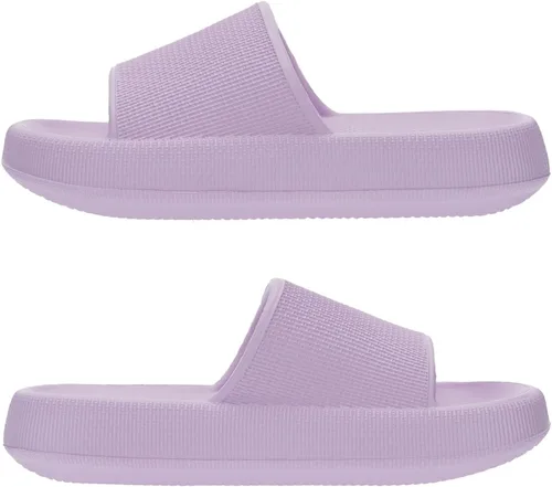 Vista 3 de Joomra - Sandalias acolchadas tipo pantuflas para mujeres y hombres, antideslizantes, de secado rápido, sandalias para baño, con suela gruesa