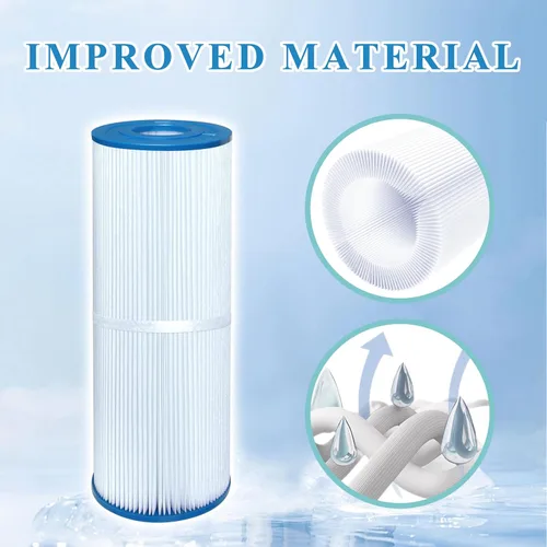 Vista 4 de Filtro de spa compatible con PRB25-IN, C-4326, FC-2375, R173429, 8172500, 5X13, filtro de spa de 25 pies cuadrados, paquete de 2