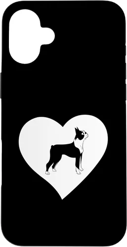Vista 23 de Boston Terrier Heart Funny Boston Bull Terrier Pet Dog Lover Case for iPhone 17