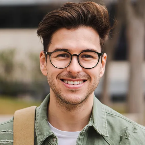 Vista 2 de ZanyLen Lentes de luz azul, para computadora para mujeres y hombres, antirreflejos, antirreflejos, antirrayos UV, alivian la fatiga ocular, Negro