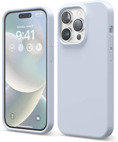 Vista 26 de elago Compatible con Funda para iPhone 14 Pro, Funda de Silicona Líquida, Cubierta Protectora de Cuerpo Completo, A Prueba de Golpes, Funda Delgada