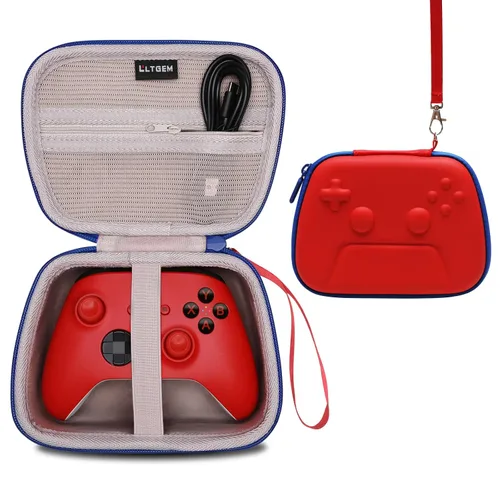 Vista 15 de Funda LTGEM para Xbox/PlayStation DualSense/GameSir G7 SE Controller Hard EVA Shell, Water-Resistant, Shock Protection, Scratch-Resistant