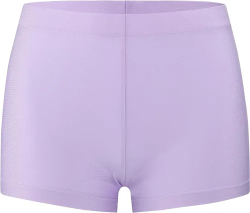 Vista 4 de Pantalones cortos de baile para niñas, pantalones cortos de gimnasia atlética, ropa de entrenamiento para niños (5-12T)
