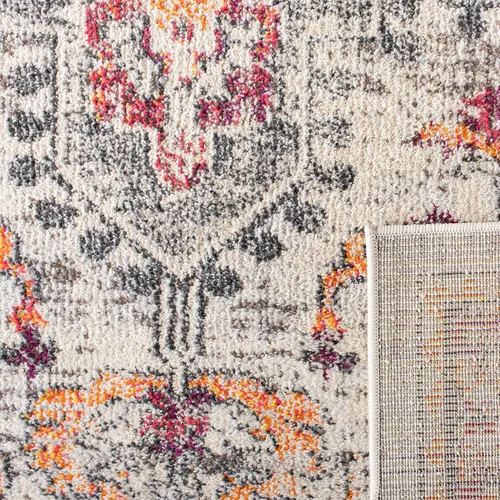 Vista 6 de Safavieh MAD473E - Tapete con diseño de medallón desgastado, bohemio elegante, colección Madison, no suelta pelos, fácil de cuidar, alto tránsito