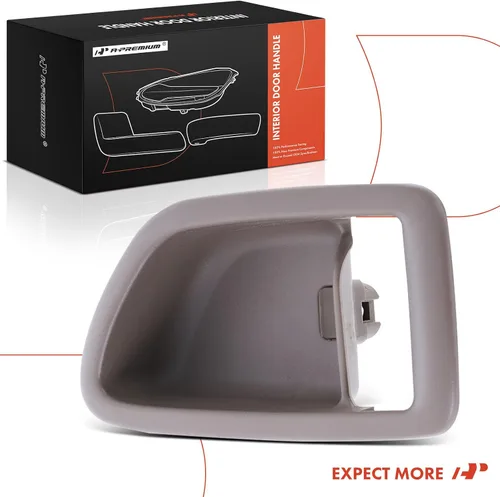 Vista 8 de A-Premium Manija para puerta interior del lado del conductor delantera o trasera izquierda compatible con Toyota Tundra 2004-2006 Crew Cab, Sequoia
