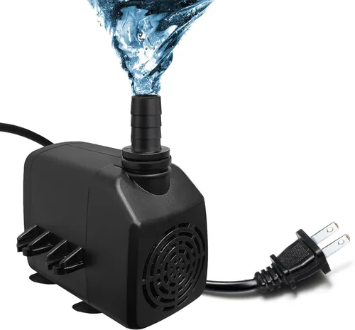 Vista 7 de Mini bomba de agua sumergible de 4 W, 40 GPH, bomba de fuente pequeña para estanque, acuario, pecera, fuente de mesa, fuente para mascotas, fuente