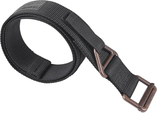 Vista 4 de Seibertron Hombres Utility TDU 1.75 pulgadas Nylon Tactical CQB/Rigger's Militar Combat Duty Cinturón Hebilla de Metal Negro