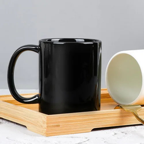 Vista 5 de Up Yours - Taza de café de cerámica 3D con dedo medio, divertida taza con texto en inglés "Have a Nice Day", perfecta para el día de San Valentín