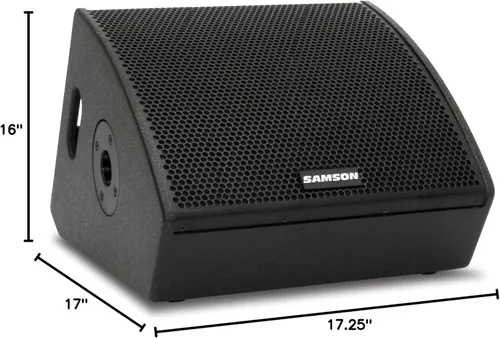 Vista 8 de Samson RSXM10A - Monitor de etapa activa de 2 vías de 800 W, negro