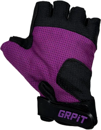 Vista 3 de Guantes infantiles para ciclismo, scootering y diversión en el patio de recreo Guantes de bicicleta acolchados de medio dedo para niños y niñas