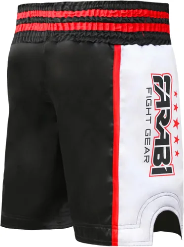 Vista 5 de FARABI Pro Boxeo Muay Pantalones cortos de combate para boxeo MMA Muay Thai Fight Shorts