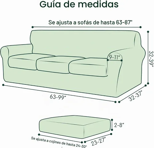 Vista 2 de CHUN YI Fundas de terciopelo para sofá de 4 piezas para sofá de 3 cojines, funda de sofá antideslizante resistente al agua, protector de muebles