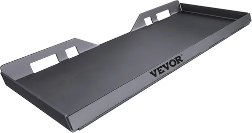 Vista 9 de VEVOR Placa de fijación de dirección deslizante de 1/4 de pulgada, placa de montaje de acero para dirección deslizante, placa de carga de fijación