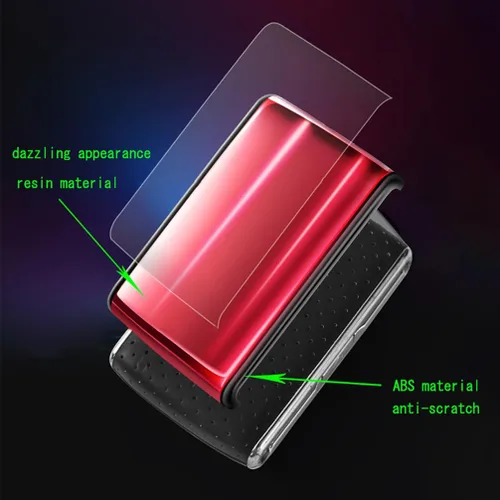 Vista 3 de ontto Funda para llavero de automóvil deslumbrante para Volvo XC90 XC60 XC40 S60 S90 V60 V90 Polestar 1 Polestar 2 Smart Remote Resina Funda