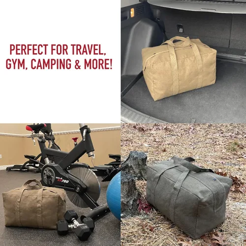 Vista 23 de Bolsa cargo, de Rothco, de lona, estilo paracaidista