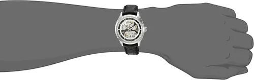 Vista 5 de Hamilton de los hombres Jazzmaster Automático Esqueleto Dial Acero inoxidable reloj