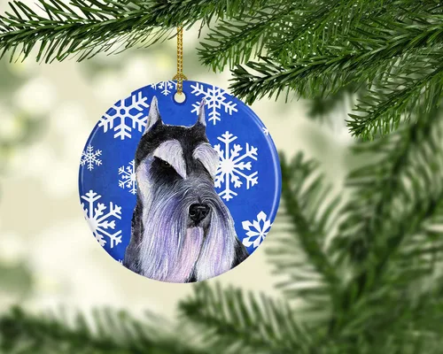 Vista 208 de Caroline's Treasures Cavalier Spaniel - Adorno de cerámica para colgar en el árbol de Navidad, para el hogar, Navidad, fiestas, regalo, 3 pulgadas