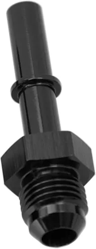 Vista 13 de KRD PERFORAMANCE 3/8 SAE Conexión rápida a 6AN Macho Push On EFI Manguera de línea de combustible de 90 grados Adaptador de montaje Conector