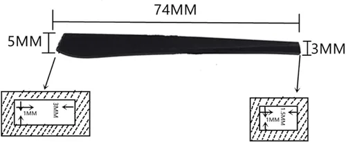 Vista 2 de Piezas de repuesto para Oakley Wingspan OX5040 OX5052 Eye Glass Frame