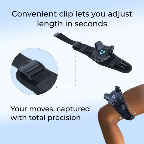 Vista 68 de Skywin VR Tracker Belt & VR Tracker Straps for HTC Vive System, 2 Pack Adjustable Belt and Hand Straps for VR Full Body Tracking