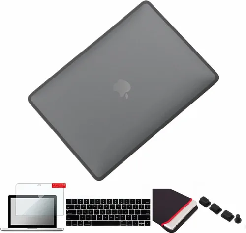 Vista 84 de Se7enline Compatible con MacBook Pro Touch Bar Case 2016/2017/2018/2019, funda rígida mate para Mac Pro de 13 pulgadas, A1706/A1989/A2159, funda