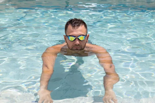 Vista 6 de THEMAGIC5 Gafas de natación Gafas de natación para adultos para hombres y mujeres Antivaho y sin fugas gafas de natación para recreación