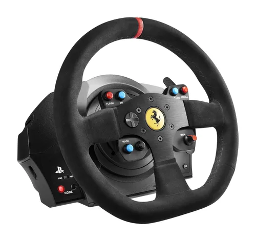 Vista 3 de Thrustmaster T300 Ferrari Integral Racing Wheel Alcantara Edition Racing Wheel with pedals (PS5, PS4, PC)