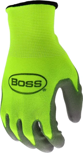 Vista 3 de BOSS Chaqueta de lluvia unisex de alta visibilidad ANSI Clase III