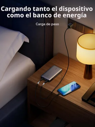 Vista 6 de UGREEN Power Bank 25,000mAh 145W Cargador portátil para laptop, paquete de baterías de 3 puertos USB C PD Nexode, para MacBook Pro/Air, Dell XPS