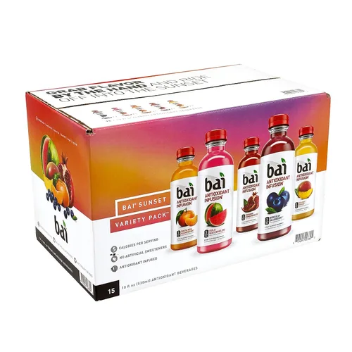 Vista 37 de Bai Coco Volcanic - Paquete variado de bebidas antioxidantes (paquete de 1) 18 onzas líquidas, 270 onzas líquidas
