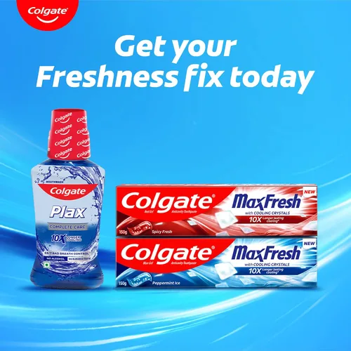 Vista 11 de Colgate Enjuague bucal Plax Complete Care, Aliento Fresco 8.5 fl oz/8.5oz