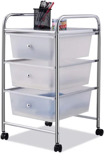 Vista 30 de Giantex Carro Organizador con 6 Cajones, con Ruedas, para Herramientas, Papel de Recortes, Hogar, Oficina, Escuela, Carro Utilitario Móvil Multiusos