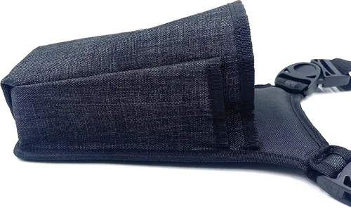 Vista 3 de Toast Go 1 / Toast Go 2 - Bolsa de pago con eslinga/cintura y clip de metal resistente para cinturón