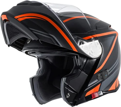 Vista 24 de Torc T-28B - Casco modular Bluetooth Dark Star