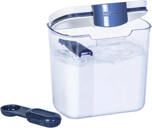 Vista 10 de ProKeeper - Envase de almacenamiento de harina, 4 cuartos de galón, plástico libre de BPA, apto para lavavajillas