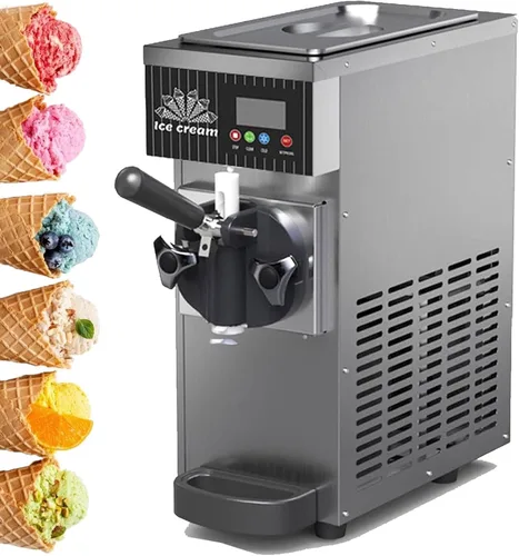 Vista 7 de Commercial Ice Cream Maker for Home, Countertop Ice Cream Maker 2.5L/3.5L Capacity, with Auto Clean Function Produces 80-100 Sticks Per Hour