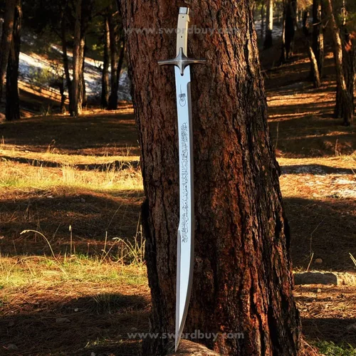 Vista 2 de Espada otomana/Espada Mehmed el conquistador/Espada hecha a mano