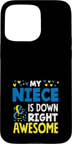 Vista 31 de My Niece is Down Right Awesome Down Syndrome Awareness Case for iPhone 17