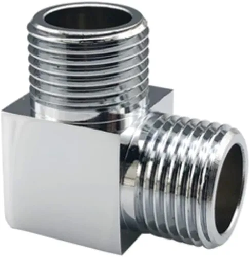Vista 15 de Adaptador desviador de agua, 4 vías X1, conector de manguera G1/2", latón cromado, plata
