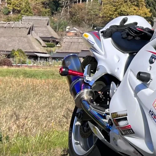 Vista 3 de Marco deslizante de escape de motocicleta Protector de choque deslizante compatible con Suzuki Gixxer 250/SF250/150 GSX250R DL250 GW250 V-Strom250