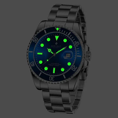 Vista 9 de BENYAR AKNIGHT Watches for Men, Waterproof Male Watch Luminous Chronograph Analog Quartz Movement Mens Watches, Stylish Men's Wrist Watch with