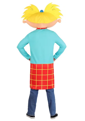 Vista 2 de Disfraz para Hombre de Hey Arnold de Nickelodeon Multicolor
