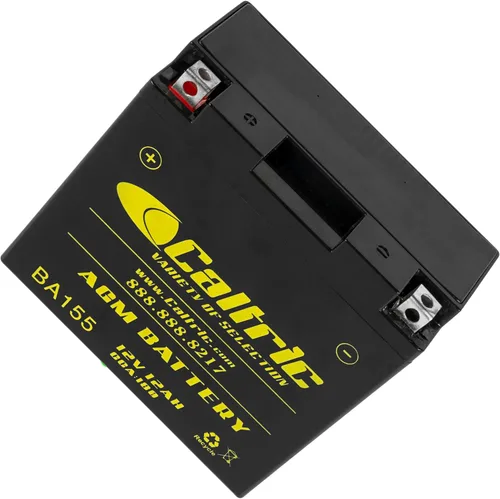 Vista 6 de Caltric Agm - Batería compatible con Yamaha Xvs1100A V-Star 1100 Classic 2000-2009