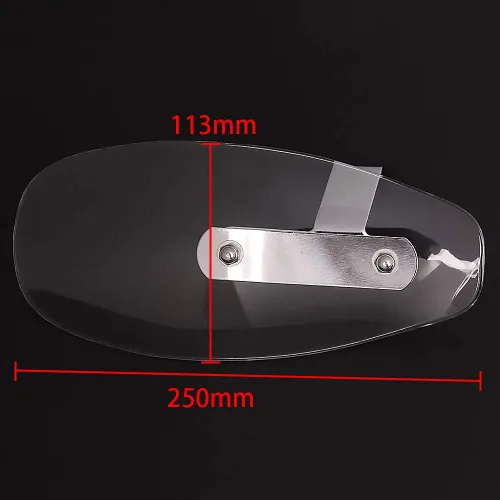 Vista 5 de Deflectores de parabrisas para Honda Suzuki Yamaha BMW Harley