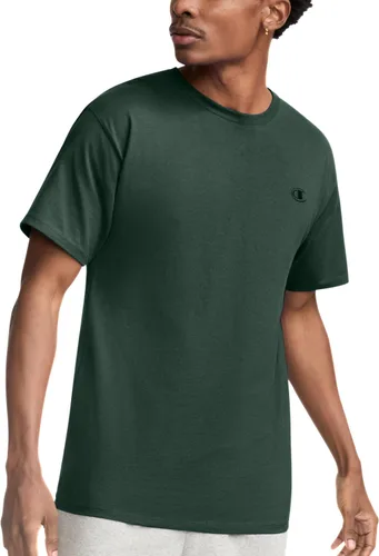 Vista 14 de Champion Men's Classic Short Sleeve T-Shirt, Standard Fit, Midweight 100% Cotton, Available in Regular and Big & Tall