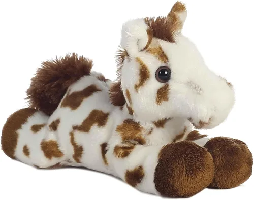 Vista 116 de Aurora® Adorable Mini Flopsie™ Mei Mei™ Animal de peluche, facilidad juguetona, compañeros atemporales, color blanco, 8 pulgadas
