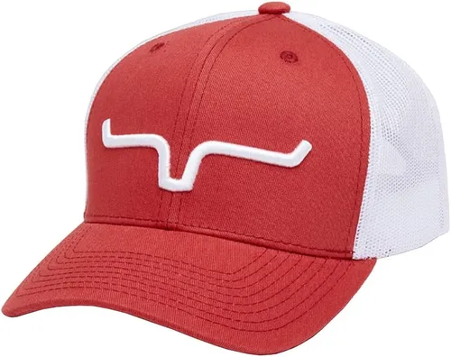 Vista 2 de Kimes Ranch Gorra de camionero con espalda de malla semanal índigo para hombre