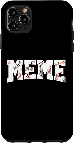 Vista 13 de Baseball Meme Grandma Gift for Grandon's Game Day Case for iPhone 17