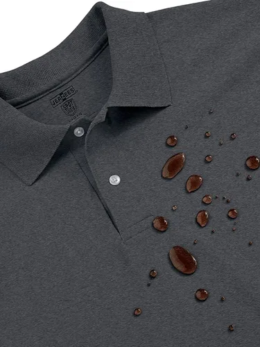 Vista 7 de Jerzees Polo SpotShield de manga corta para hombre